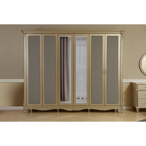 Buy Pan Emirates Janousek 6 Door Wardrobe Online in UAE Sharaf DG