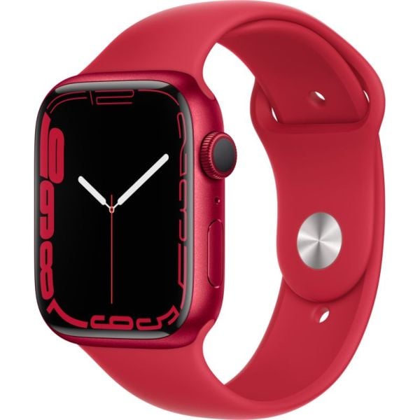 Apple Watch Series 7 GPS, 45mm (PRODUCT)RED Aluminium Case with (PRODUCT)RED Sport Band Apple Watch Series 7 GPS, 45mm (PRODUCT)RED Aluminium Case with (PRODUCT)RED Sport Band