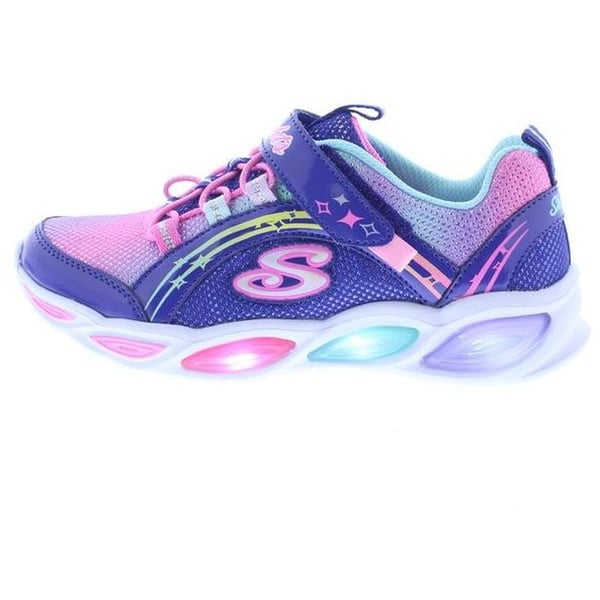 Skechers Shimmer Beams Kids Shoes Blue/Mint 34EU