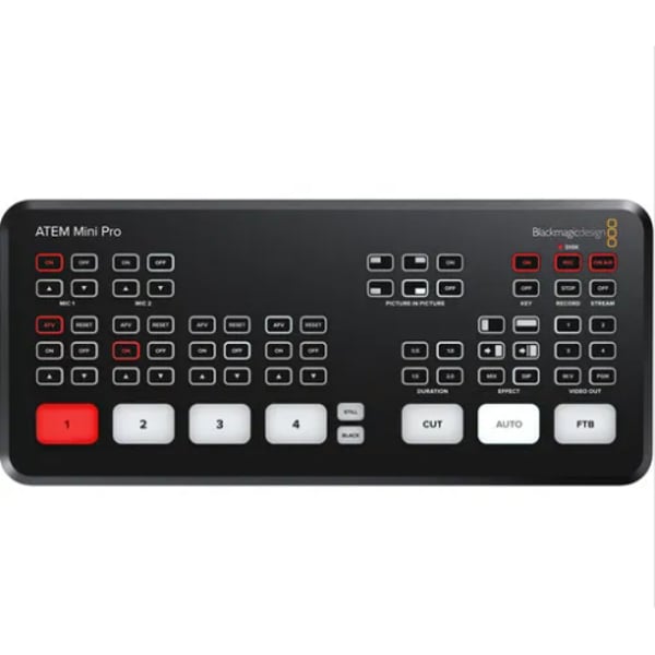 Blackmagic ATEM Mini Pro Design HDMI Live Stream Switcher Blackmagic ATEM Mini Pro Design HDMI Live Stream Switcher