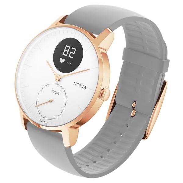 Nokia HWA03 Steel HR Watch 36mm White/Grey Nokia HWA03 Steel HR Watch 36mm White/Grey