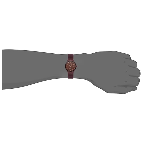 Omax Dome Series Brown Mesh Analog Watch For Women DCD004F55I Omax Dome Series Brown Mesh Analog Watch For Women DCD004F55I