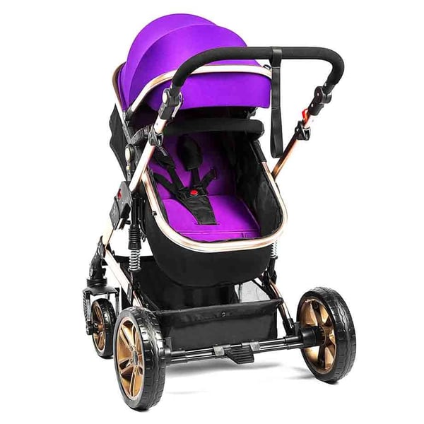 Purple pram on sale