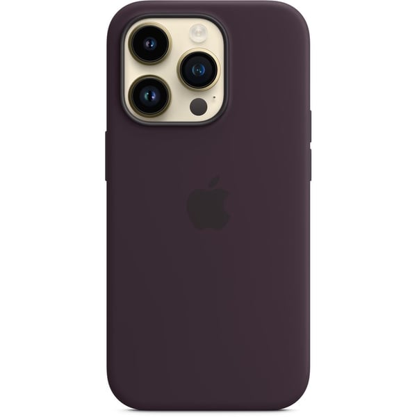 Apple iPhone 14 Pro Silicone Case Elderberry with MagSafe Apple iPhone 14 Pro Silicone Case Elderberry with MagSafe
