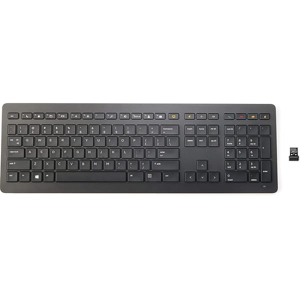HP Wireless Collaboration Keyboard Uk Black Z9N39AA#ABU