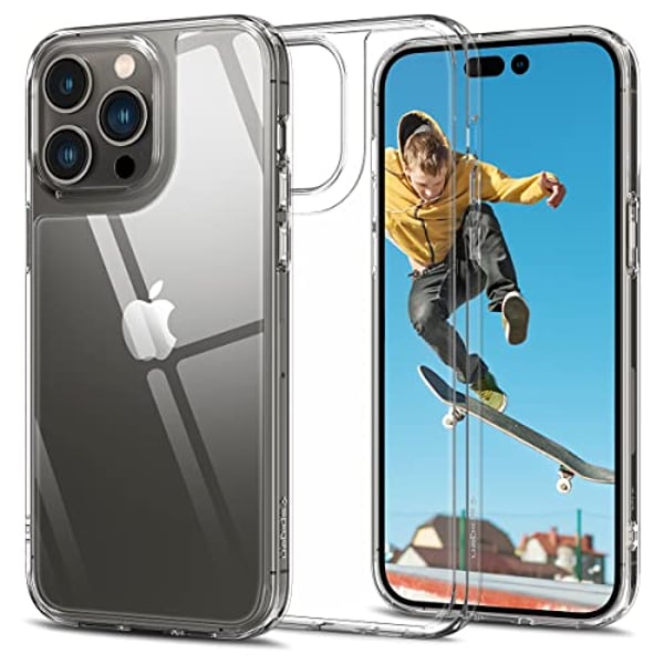 Spigen Quartz Hybrid designed for iPhone 14 PRO case cover (2022) - Crystal Clear Spigen Quartz Hybrid designed for iPhone 14 PRO case cover (2022) - Crystal Clear