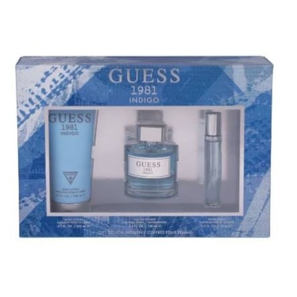 Guess 1981 INDGIO 100ml EDT+Body Lotion 200ml +15ml Women Giftset
