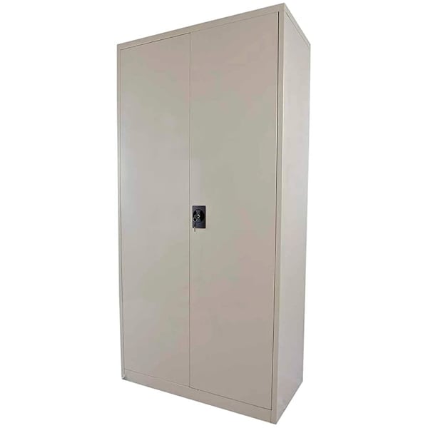 Mahmayi Mixed Godrej OEM Mild Steel Filing Cupboard, OMOEMSFCBG, Beige, H183 x W91.4 x D46.3 cm