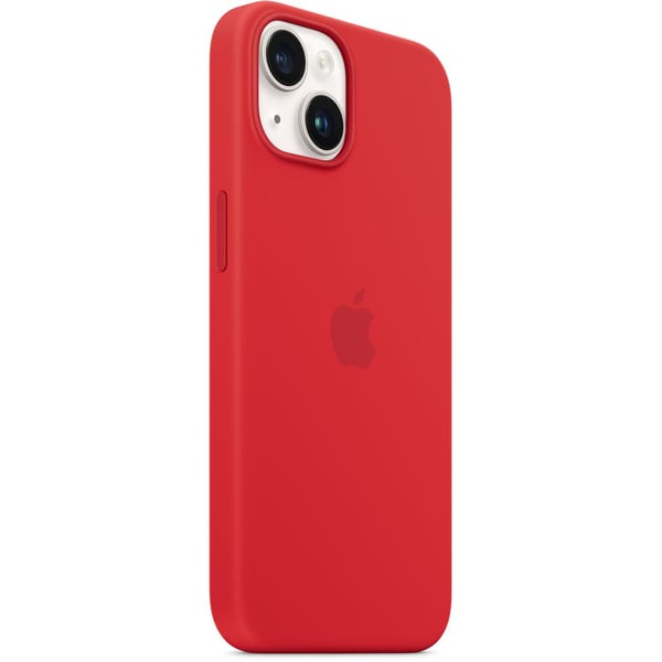 Apple iPhone 14 Silicone Case (PRODUCT)RED with MagSafe