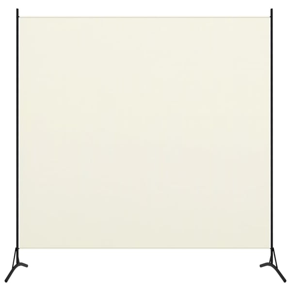 Vidaxl 1-panel Room Divider Cream White 175x180 Cm