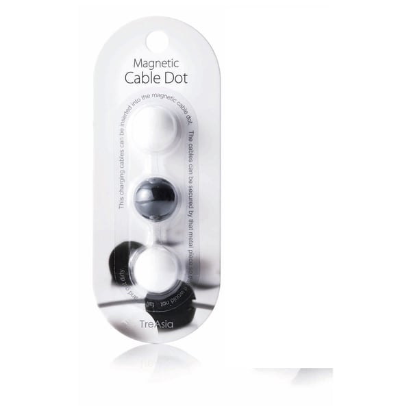 Leadtrend Magnetic Cable Dot Black/White