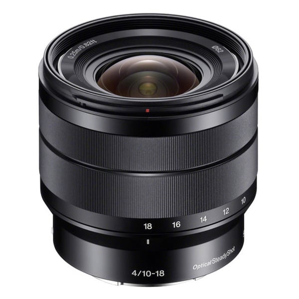 Sony E 10-18mm F/4 E Mount Wide Angle Zoom Lens Black Sony E 10-18mm F/4 E Mount Wide Angle Zoom Lens Black