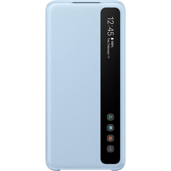 Samsung Galaxy S20 Clear View Cover - Blue Samsung Galaxy S20 Clear View Cover - Blue