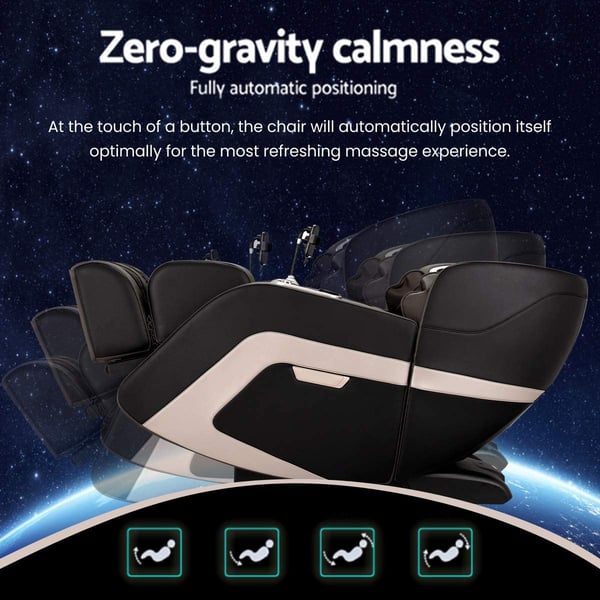 Sparnod Fitness CLASSIC Zero Gravity Full Body Massage Chair (Free Installation) for Home & Office With Bluetooth & Zero Gravity Sparnod Fitness CLASSIC Zero Gravity Full Body Massage Chair (Free Installation) for Home & Office With Bluetooth & Zero Gravity