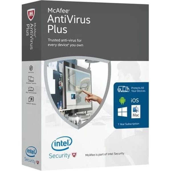Buy McAfee Antivirus Plus 2016 Software Unlimited Devices ...