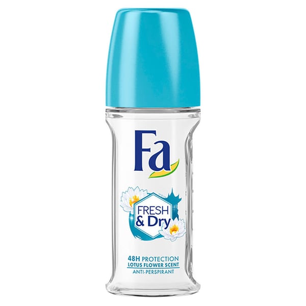 FA Fresh And Dry Roll On 50ml For Women
