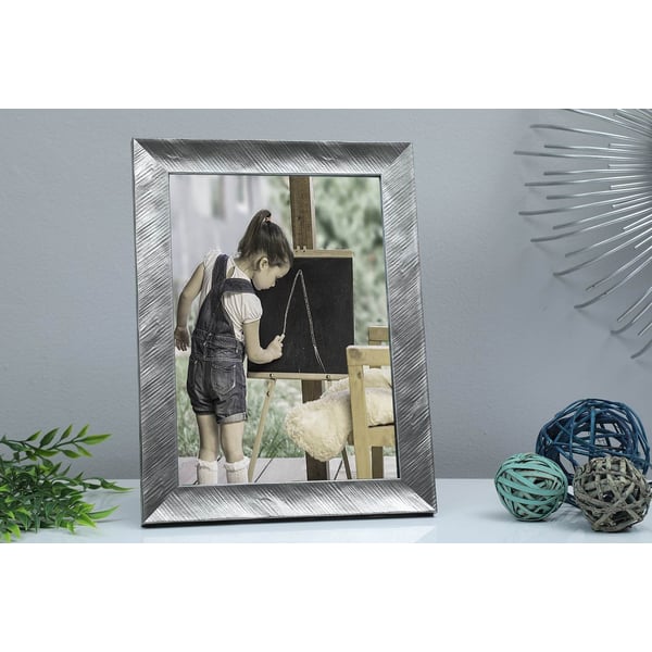 Belle Photo Frame 8.5x12 Inch Silver Belle Photo Frame 8.5x12 Inch Silver