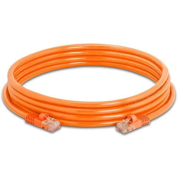 S-TEK RJ45 Cat6 Ethernet Patch Internet Cable orange 1 MTR S-TEK RJ45 Cat6 Ethernet Patch Internet Cable orange 1 MTR