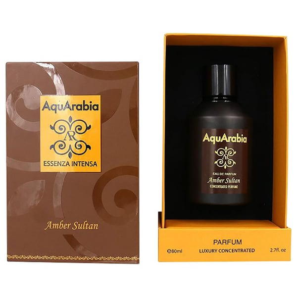 Aquarabia Essenza Intensa Amber Sultan For Men 80 ml Eau de Parfum