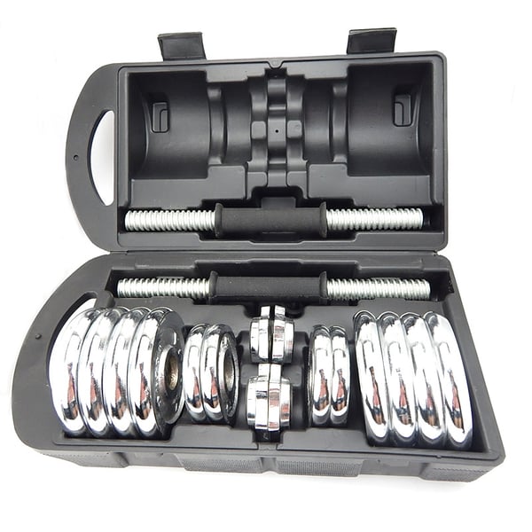 H Pro Dumbbells Set| Adjustable Dumbbells Weights Set Of Two Dumbbells For Weight Lifting Home Gym Equipment Workouts Chrome 30kg H Pro Dumbbells Set| Adjustable Dumbbells Weights Set Of Two Dumbbells For Weight Lifting Home Gym Equipment Workouts Chrome 30kg