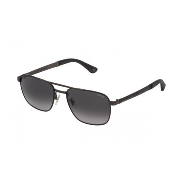Police Black Unisex Sunglasses SPL890M 08H5