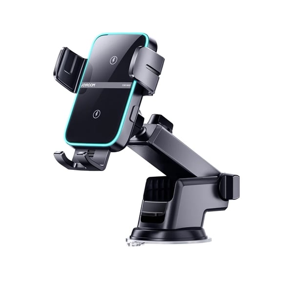 Joyroom JR-ZS246 Wireless Car Charger, 15W Dual Coil Wireless Charging Black