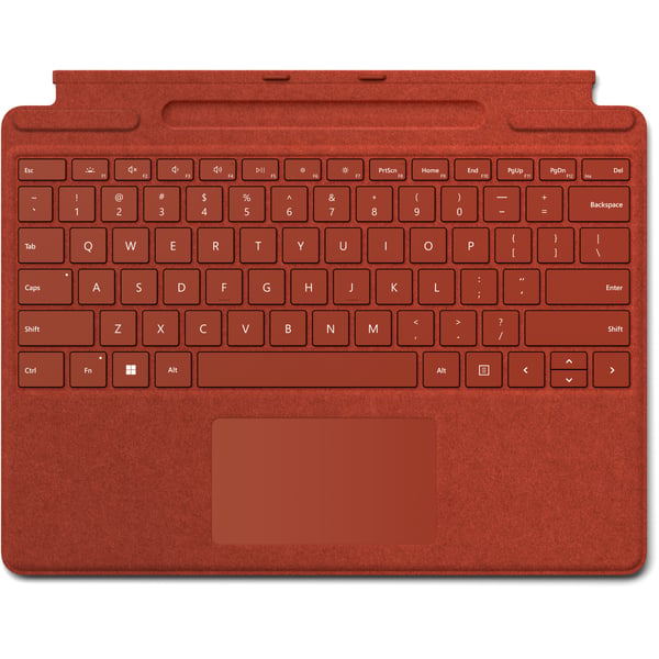 Microsoft Surface Pro Signature Keyboard For Surface Pro X & Surface Pro8 Red