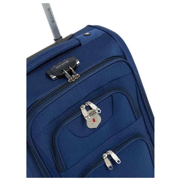 Senator KH10828NVY EVA Luggage Trolley Case Navy 28 Senator KH10828NVY EVA Luggage Trolley Case Navy 28
