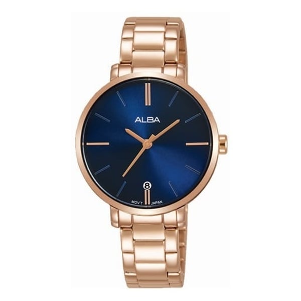 Alba AG8J56X1 Ladies Rose Gold 3 Hands Date Watch Online Shopping