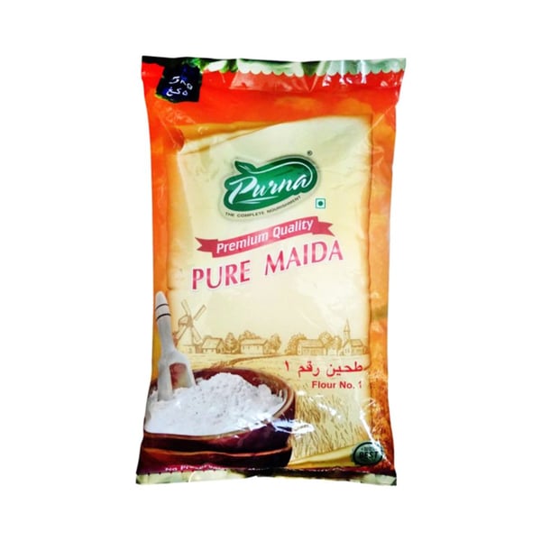 Purna Premium Quality Pure Maida Flour No.1, 5KG