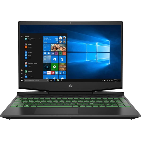 HP Pavilion 15-dk0056wm Gaming Laptop - Core i5 2.4GHz 16GB 256GB 4GB Win10 15.6inch FHD Black NVIDIA GeForce GTX 1650