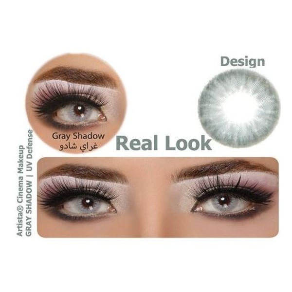 Artista Contact Lenses With UV Def Grey Shadow