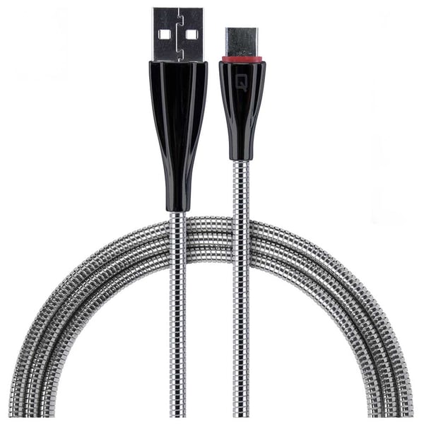IQ Spring Metal USB Type C Cable 1M Assorted