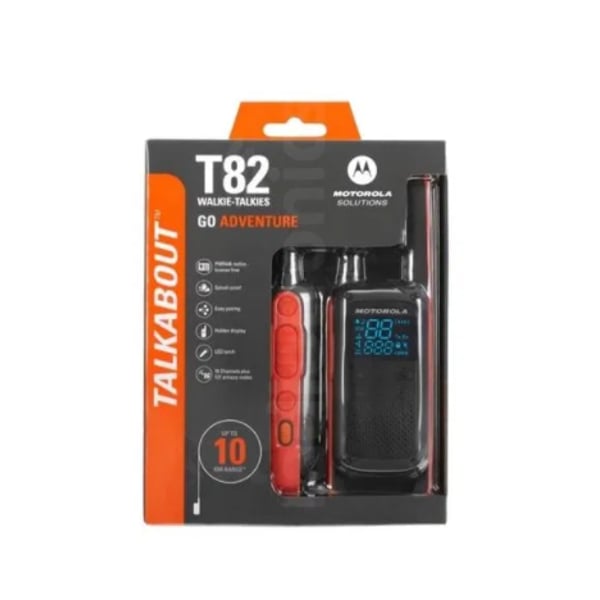 Motorola Talkabout Walkie Talkies T82 Twin Pack With Charger Uk