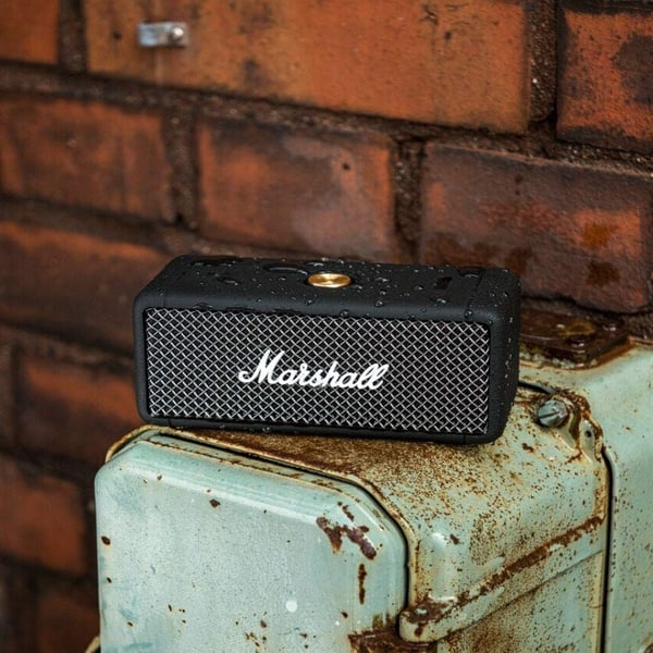 Marshall Emberton Bluetooth Speaker Black/Brass Marshall Emberton Bluetooth Speaker Black/Brass