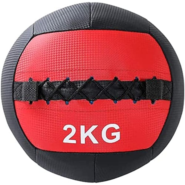 ULTIMAX Fitness Medicine Ball, Slam Ball or Wall Ball Textured Surface Fitness Gym Equipment for Strength and Conditioning Exercises, Cardio and Core Workouts, Cross Training -Multicolor( 2KG)