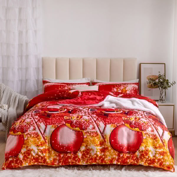 Red queen size on sale sheets
