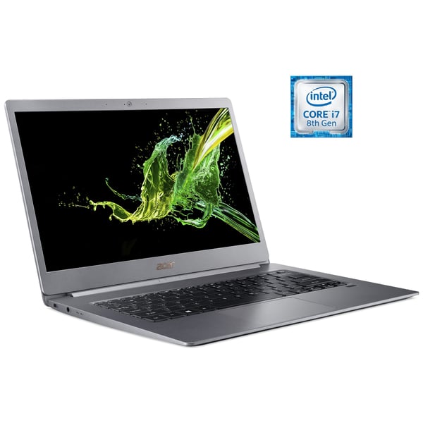 Acer Swift 5 SF514-53T-76W2 Laptop - Core i7 1.8GHz 16GB 512GB Shared Win10 14inch FHD Silver Acer Swift 5 SF514-53T-76W2 Laptop - Core i7 1.8GHz 16GB 512GB Shared Win10 14inch FHD Silver