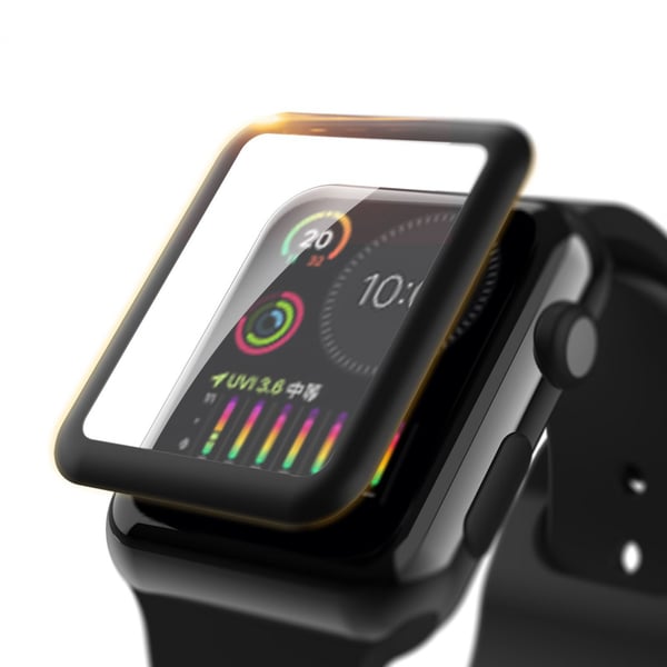 Green Lion 3d Hd Glass Screen Protector For Apple Watch 45mm - Black Green Lion 3d Hd Glass Screen Protector For Apple Watch 45mm - Black