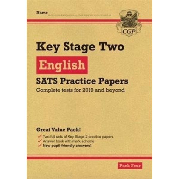 New KS2 English SATS Practice Papers: Pack 4 (for The 2019 Tests) Price ...