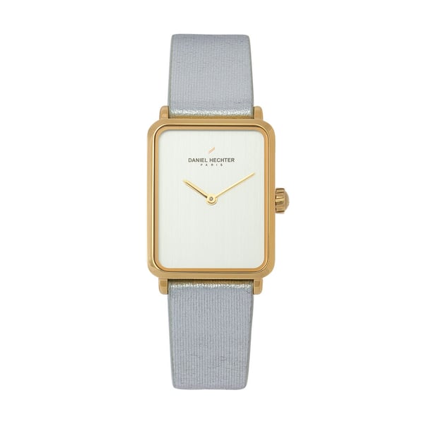 Daniel Hechter Republique Seedpearl Off White Satin Women's Watch