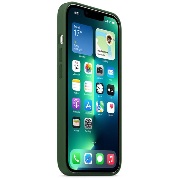 Apple Silicone Case with MagSafe Clover iPhone 13 Pro Apple Silicone Case with MagSafe Clover iPhone 13 Pro
