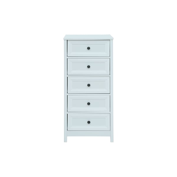 Buy Pan Emirates Elitre Chest Of 5 Drawer White Online in UAE Sharaf DG