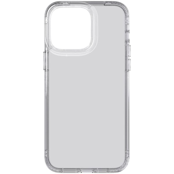 Tech21 Evo Clear designed for iPhone 14 Pro case cover with 12 feet Multi Drop Protection - Clear