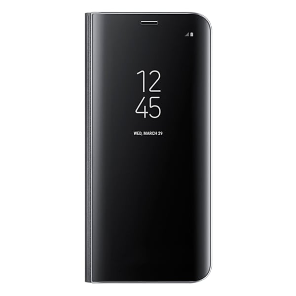 Samsung Clear View Standing Cover Black For Galaxy S8