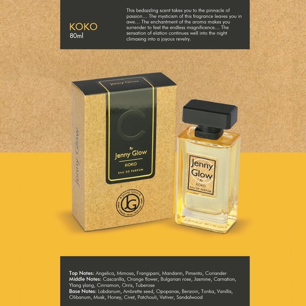 Jenny Glow C By KoKo for Unisex, Pure Fragrance, Eau De Parfum 80ml Yellow, from House of Sterling Jenny Glow C By KoKo for Unisex, Pure Fragrance, Eau De Parfum 80ml Yellow, from House of Sterling