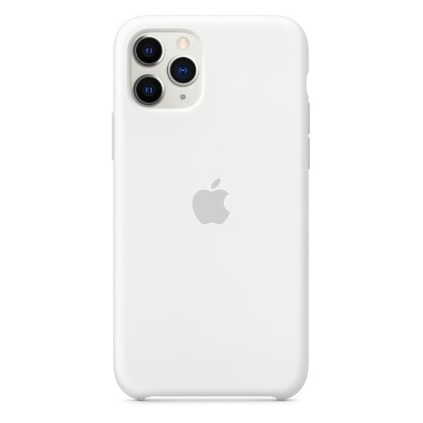 Apple Silicone Case White iPhone 11 Pro Max