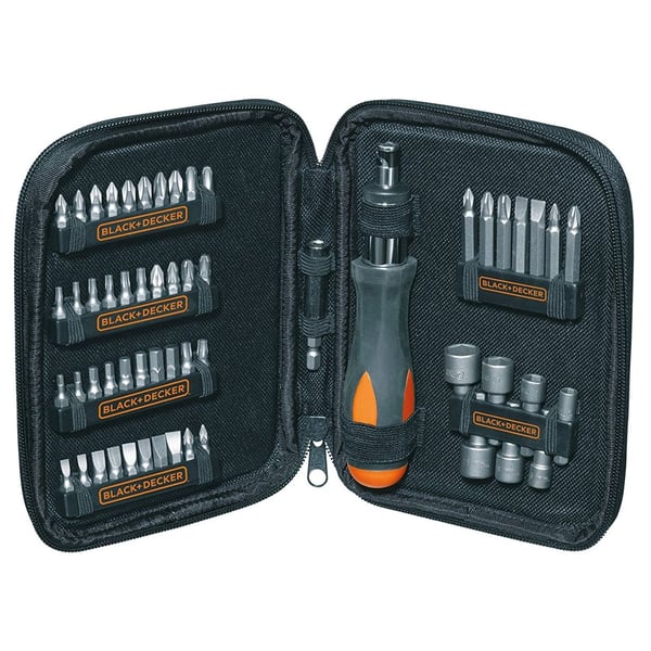 Black and Decker 56pcs Ratchet Scewdriver Set