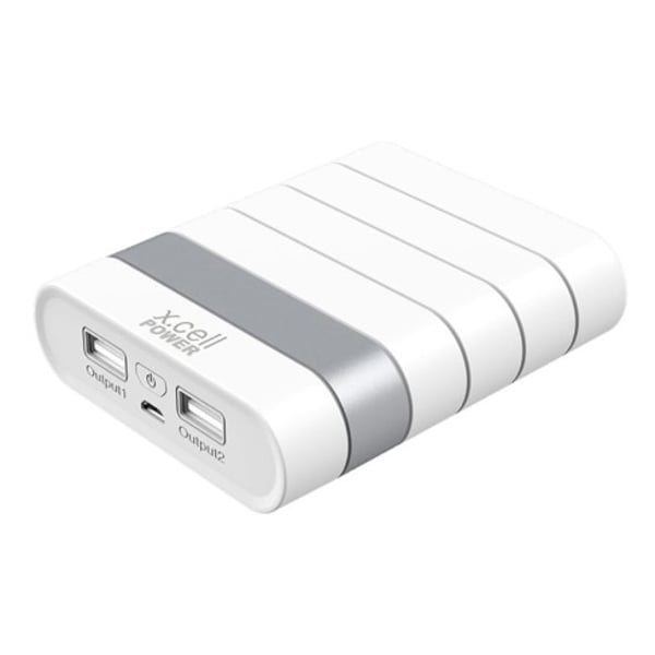 Xcell Fast Charging Power Bank 13000mAh White Xcell Fast Charging Power Bank 13000mAh White
