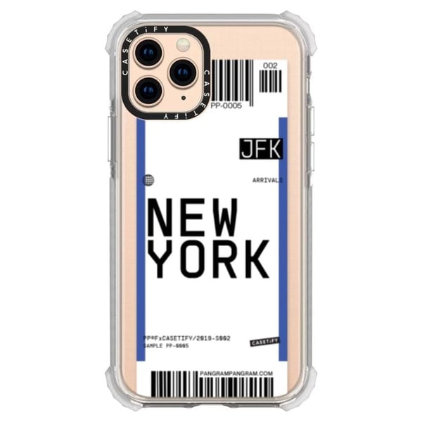 Casetify Pangram Collection Impact Case iPhone 11 Pro New York
